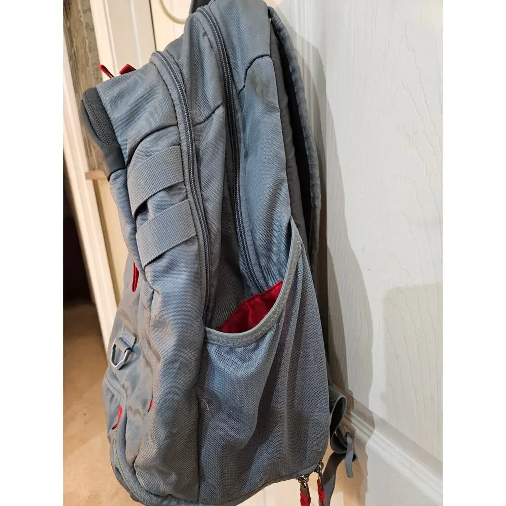 Under Armour Storm Back Pack Gray Red PreOwned